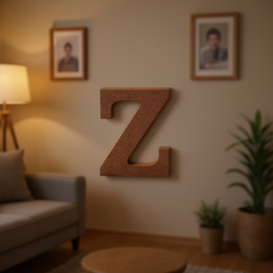 Ilan Lettera Decorativa in Legno Z 15Cm per Decorazione Casa - Product Image 3