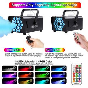 Nâng Cấp Khói Máy Sương Mù Máy 2000cfm Sương Mù 18 LED RGB Đèn Thời Gian Điều Khiển Từ Xa Tự Động Phun 500W Chuyên Nghiệp Sân Khấu Fogger - Product Image 4