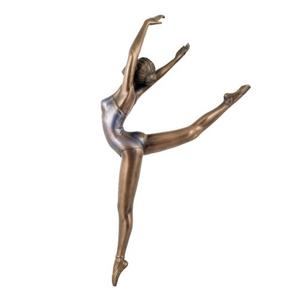 Alta calidad tamaño de la <span class=keywords><strong>vida</strong></span> al aire libre encantador de bronce bailarina estatua - Product Image 3