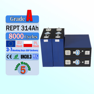 แบตเตอรี่ลิเธียมไอออนแบบแท่งปริซึม 314Ah LiFePO4 ได้รับการรับรองมาตรฐาน EU Stock CE IEC ดีไซน์แบบ Full Tab ทนทานต่ออุณหภูมิสูง - Product Image 1