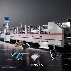 Máquina Plegadora y Encoladora Automática de Cajas de 4/6 Esquinas CQT-1300 con Pegamento Frío Soluble en Agua de Alta Velocidad 300m/min para Embalaje de Cajas de Madera - Product Image 6