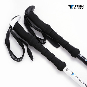 Bastones de Trekking Team Jaunty de 63-135 cm, Aleación de Aluminio, Bloqueo Externo, Bastones de Senderismo para Caminatas al Aire Libre - Product Image 3
