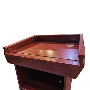 Bán Buôn Bán Hot Gỗ Hiện Đại Rostrum Pulpit Bục Đứng Bục Phát Biểu - Product Image 5