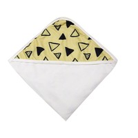 Couverture douce pour bébé Couverture à capuche Serviette en bambou biologique pour bébés animaux Serviette à capuche Technique tissée à séchage rapide pour nouveau-nés