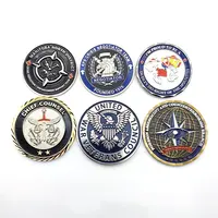 Pièces commémoratives militaires de la marine Logo personnalisé fabricant vente en gros pièces de défi de Police personnalisées en alliage de Zinc de haute qualité
