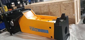 Para SOOSAN SQ 130, caja de martillos hidráulicos, Motor de núcleo, nuevo de 30-45 toneladas para excavadoras para trabajos de construcción y demolición - Product Image 4