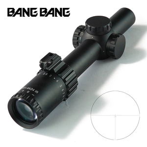 กล้องเล็ง BANGBANG 1-9x24 IR FFP โครงอะลูมิเนียม ขนาดหลอด 30 มม. พร้อมกระจก ED คุณภาพพรีเมียม สำหรับการล่าสัตว์และการฝึกซ้อมกลางแจ้ง - Product Image 4