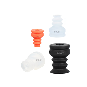 Ventouse à vide à soufflet triple couche en caoutchouc silicone VAC SRPF pour panneaux solaires photovoltaïques - Product Image 2