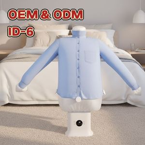 Machine à repasser automatique ID-6 avec séchoir à air chaud, mini fer à repasser pliable et portable pour vêtements - Product Image 1
