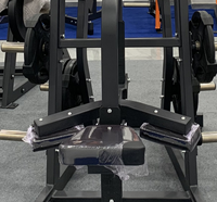 Máquina de remo lateral ancha Iso-lateral de acero comercial para gimnasio, equipo de fitness para entrenamiento de fuerza y ejercicio muscular