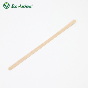 Bâtonnets mélangeurs à main <span class=keywords><strong>en</strong></span> bouleau pour thé au lait et café – Offre spéciale - Product Image 1