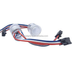 NUEVO Diseño DC12V DC5V 20mm RGB Pixel <span class=keywords><strong>LED</strong></span> Direccionable, Luz Puntual de 1 <span class=keywords><strong>LED</strong></span>, Módulo de Pixel <span class=keywords><strong>LED</strong></span> RGB para Luces de Parques de Atracciones - Product Image 2