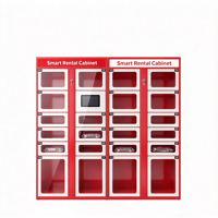 Armoire de location partagée intelligente et personnalisable, armoire de gestion d'équipements sportifs et d'outils avec code QR pour la commodité communautaire