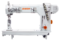 Machine à coudre à point de recouvrement robuste DS-335KFD pour chaussures en cuir