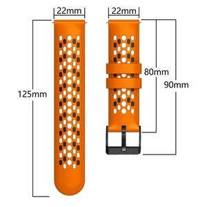 <span class=keywords><strong>Bracelet</strong></span> en Silicone de sport Tschick 22mm pour Garmin Venu <span class=keywords><strong>3</strong></span> Forerunner 255 265 <span class=keywords><strong>Bracelet</strong></span> en maille <span class=keywords><strong>Vivoactive</strong></span> 4/Venu 2 <span class=keywords><strong>Bracelet</strong></span> de montre - Product Image 3