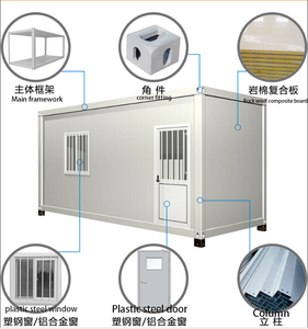 Hiện đại hai tầng thiết kế tối giản biệt thự dân cư mái nhà CONTAINER nhà tiêu chuẩn hình chữ nhật 2 phòng ngủ container nhà - Product Image 5