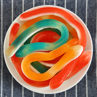 Holeywood Python QQ Gummy Snacks Arena agria opcional Sabor mixto Internet Celebrity Fruity Fruit Sweet para niños Bear QQ Candy