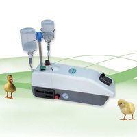 Machine d'injection automatique pneumatique de vaccin pour poussins à dose réglable 0,1 ml-0,35 ml, seringue continue pour l'immunité aviaire