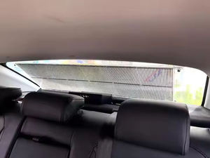 Affichage publicitaire LED transparent 1080P couleur personnalisable avec WiFi 4G et GPS, alimentation USB, défilement flexible pour vitre arrière de taxi - Product Image 6