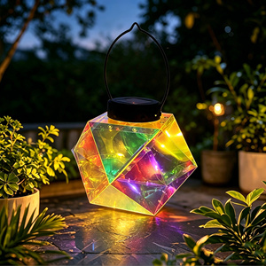 Lámpara Solar LED Iridiscente para Jardín, Colgante, Impermeable, Decorativa, para Patio, Camino, Venta al por Mayor - Product Image 1