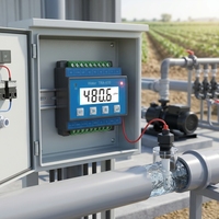 Contrôleur de conductivité numérique JIRS EC Meter pour l'hydroponie, testeur de qualité de l'eau, transmetteur de conductivité en ligne RS485