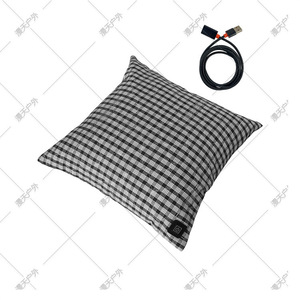 Cojín Calefactable para Silla de Camping, Rectangular, de Poliéster, con Patrón Geométrico, para Uso en Exteriores - Product Image 5