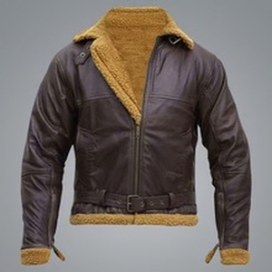 Chaqueta de Aviador de Cuero Premium Unisex, Estilo Vintage, Chaqueta de Piloto con Forro de Borrego, Chaqueta de Vuelo de Primavera, Camuflaje, Formal, Personalizada, Muestra OEM - Product Image 1