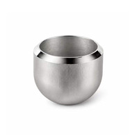 Bouchon de tuyau elliptique 2:1 ASME B16.9 SS304 DN600 SCH10 en acier inoxydable à souder bout à bout pour lanceur de sonde de pipeline