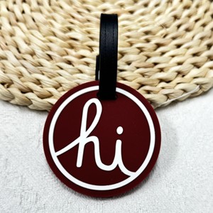 Fantastica targhetta per bagagli in PVC personalizzata e impressa per attrezzature sportive borse da atleta - Product Image 5