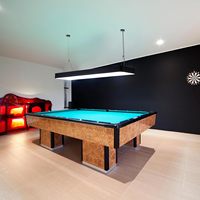 Lustres OEM Lampes suspendues Salle de billard Salle de jeux Restaurant Café-restaurant Éclairage LED pour table de billard Lumière LED pour table de billard