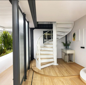 Venta Directa de Fábrica: Contenedor Expandible Prefabricado de 20 pies con Techo Plano y Escaleras para Casa de Lujo de Dos Pisos - Product Image 6