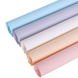 Mới Phát Hành 35*50Cm 10 cái/gói Đào Trái Tim Dập Nổi Giấy Hoa Gói Giấy Kraft Quà Tặng Bao Bì Giấy Cho Người Bán Hoa - Product Image 2