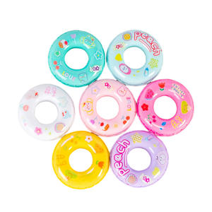 Et anneau <span class=keywords><strong>de</strong></span> natation <span class=keywords><strong>de</strong></span> canard Cartoon Handmade DIY Cream Glue Homemade Mobile Shell Patch Hairpin Jewelry Resin Toys Blind Bags - Product Image 5