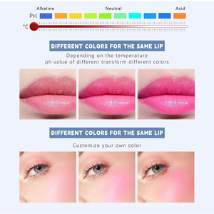 Vente en gros de fard à joues à sérum changeant de couleur noire longue tenue imperméable brillant non collant magique lèvre joue gelée pH fard à joues - Product Image 6