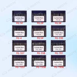 Fraises dentaires en carbure de tungstène FG/Endo/FGXL/pièce à main à basse vitesse pour dentiste, laboratoire et <span class=keywords><strong>clinique</strong></span>, 1 paquet - Product Image 1
