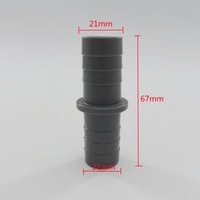 Adaptateur de raccordement pour tuyau de vidange de machine à laver à tambour, diamètre 21 mm, extension anti-fuite, accessoires de raccordement direct