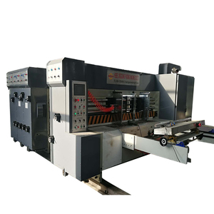 Máquina de fabricación de cajas de cartón, Impresión de cajas de cartón corrugadas, completamente automática, máquina de impresión de corte y ranura de 4 colores - Product Image 2