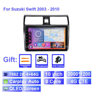 Aijia Android Musique Système Multimédia <span class=keywords><strong>Dvd</strong></span> Gps Navigation Wifi Car <span class=keywords><strong>Media</strong></span> <span class=keywords><strong>Player</strong></span> 2 Din Radio Pour Suzuki Swift 2003-2010 - Product Image 5