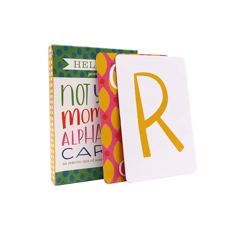 Sight Words Flash Cards alfabeto apprendimento Flash Cards servizi di stampa educativa Flash card vuoti per bambini