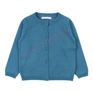 Suéter Versátil de Invierno para Niños con Botones, 100% Algodón Ecológico, Ofrece Comodidad, Textura Transpirable y Fácil Mantenimiento - Product Image 1