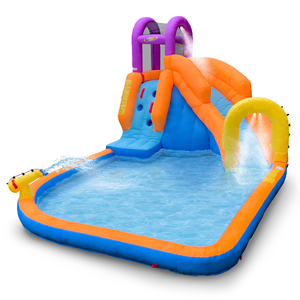 Selling Children's Party Games Inflatable Water <strong>Slides</strong> Jumping Inflatable Castles and <strong>Swimming</strong> <strong>Pools</strong> with Water Guns - Product Image 1
