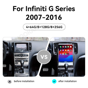 Mookaka Autoradio pour Infiniti G Series 2007-2016 <span class=keywords><strong>Lecteur</strong></span> DVD multimédia GPS Navigation <span class=keywords><strong>CD</strong></span> Stereo Head Unit Tape Recorder - Product Image 2