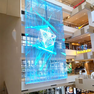 Layar LED Transparan Fleksibel P5 untuk Kaca Jendela, Film untuk Signage Digital Ritel, Iklan Merek, dan Display Promosi - Product Image 1