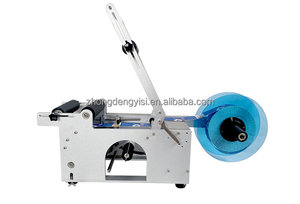 Machine d'étiquetage semi-automatique manuelle pour bouteilles rondes, applicateur d'étiquettes manuel pour bouteilles rondes - Product Image 3
