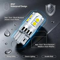 Ampoule LED Canbus T10 3030 3014 SMD pour voiture 12V sans erreur W5W, pour feux de position latéraux, plaque d'immatriculation, porte, tableau de bord, 6000K, remplacement OEM