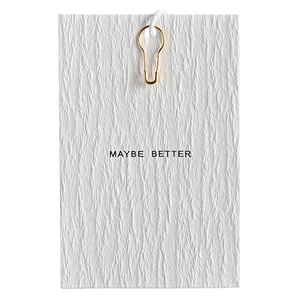 Fsc Thân Thiện Với Môi Sang Trọng Tùy Chỉnh Thương Hiệu Logo Nghệ Thuật Giấy Treo <span class=keywords><strong>Tag</strong></span> Quần Áo May Mặc Treo Thẻ - Product Image 3