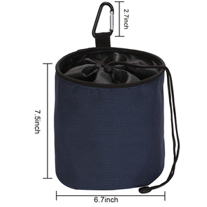 Chống Nước Bền Bật Lên Treo Quần Áo Túi Quần Áo Pin Dây Rút Giặt Đồ Lưu Trữ Mạnh Mẽ Chủ Chốt Túi Có Móc Áo - Product Image 2