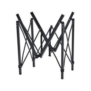 Wholesale Picnic <b>Outdoor</b> Black Portable <b>Folding</b> Metal Camping <b>Table</b> Aluminum for Family Camping - Product Image 4