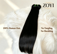 Lot de cheveux vietnamiens lisses de qualité 15A, perruques en cheveux humains naturels, cheveux naturels originaux pour salons et magasins de perruques