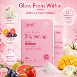 OKTW Ready Stock Custom Formula White <b>Tomato</b> instant powder sachets beauty from within collagen For Amazon ODM - Product Image 3